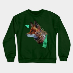 for fox sake Crewneck Sweatshirt